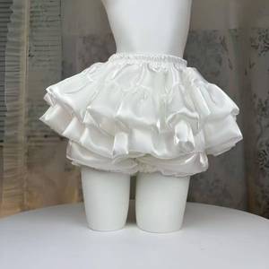 Nueva Falda Corta Casual con Cintura Elástica <span class=keywords><strong>para</strong></span> <span class=keywords><strong>Mujer</strong></span>, Falda de Verano Elegante Blanca con Volantes, Falda de Princesa a la Moda <span class=keywords><strong>para</strong></span> <span class=keywords><strong>Mujer</strong></span> 2026 - Product Image 1