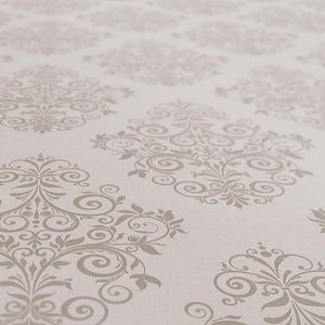 Elegant Nonwoven Printed Floral Lace Waterproof & Oil-Proof PVC Table Cover <b>Tablecloth</b> for Home & Wedding Use - Product Image 5