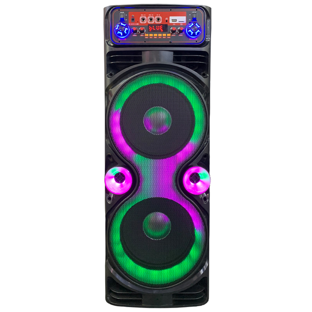 DJ Sound System Double 10 Inch Wooden Box Dj Speaker