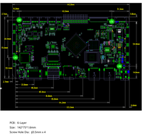 La carte mère Android YF-054E utilise le processeur Rockchip RK3568, équipée du système Android 11.0, avec une fréquence principale allant jusqu'à 2,0 GHz.