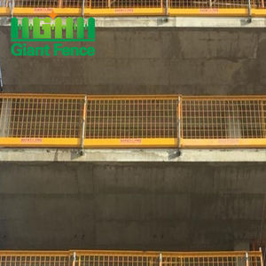 Barrière de protection contre les chutes, filet de protection en acier, protection latérale avec protection des bords et des côtés pour la protection des bords et des côtés - Product Image 5