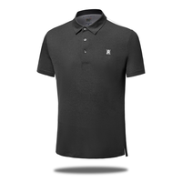 Chemises de golf pour hommes et femmes, à séchage rapide, respirantes, à manches courtes, col polo, sport, tricotées, fermeture à boutons, logo brodé personnalisé