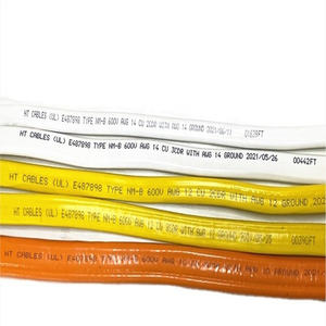 UL83 UL719 Standard Blanc 600V 14/2 Fil Électrique en Cuivre Solide NM-B Câbles Rouleaux <span class=keywords><strong>de</strong></span> 250 pieds - Product Image 2