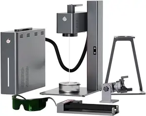 Compatibile con le macchine per la marcatura Laser LightBurn DAJA C2 Laser a doppia macchina per incisione Laser in fibra per metalli e Non metalli