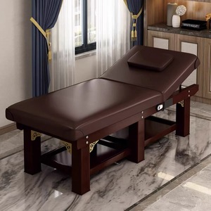Mesa de Masaje Plegable Moderna con Reposacabezas Ajustable y Estructura de Madera para Spa, Salón de Belleza, Gimnasio y Sala de Estar - Precio de Fábrica - Product Image 2