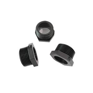 Tapones/Terminales de Tubo Externos Roscados NPT de 1/2-3/4 de Plástico PP Negro de Alta Calidad JU, Accesorio Genérico, Entrega Inmediata Disponible - Product Image 3