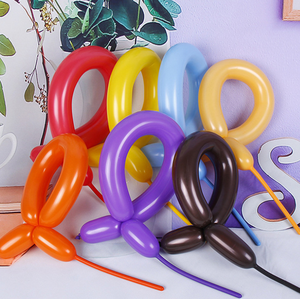 260 Globos Largos de Látex Grueso para Modelar Arcos, Globos Mágicos de Animales de Payaso, Decoración para <span class=keywords><strong>Fiestas</strong></span> de Cumpleaños <span class=keywords><strong>Infantiles</strong></span> - Product Image 6