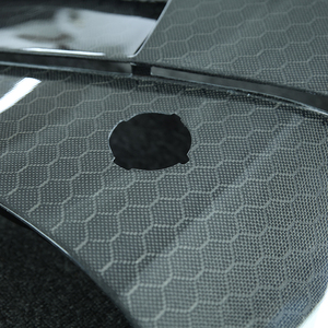 370Z nid d'abeille en Fiber de carbone <span class=keywords><strong>pare</strong></span>-chocs latéraux avant garde-boue pour Nissan 370z ailes ventilées 2009-2020 - Product Image 6