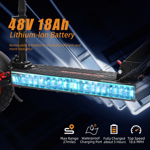Scooter Eléctrico Plegable J01 de Alta Velocidad, 15Ah, 48V, Potente y Rápido, Todoterreno, para Adultos, Disponible en Almacenes de la UE y EE. UU., Freeboy J01 Sc - Product Image 5