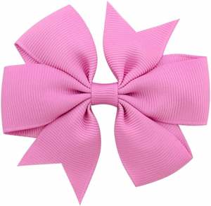 40 couleurs, nœuds en ruban gros-grain de 3 pouces, pinces à cheveux alligator, accessoires pour cheveux pour bébés filles - Product Image 6