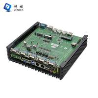 Ordinateur embarqué sans ventilateur YENTEK Mini PC industriel Processeur Intel I3/I5/I7 DDR4 MSATA HD VGA GPIO MINIPCIE 2 LAN 5 RS232 COM