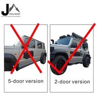 Rétroviseur de porte de voiture anti-éblouissement pour Suzuki Jimny 3 portes Pueatas 2018-+ Grand angle Teinte bleue Accessoires extérieurs