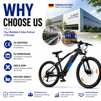 Expédition rapide et gratuite depuis l'entrepôt européen, vélo électrique de montagne 250W CE, homologué en Europe, vélo électrique de ville pour adultes, 36V