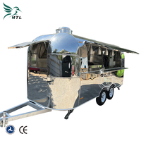 Camion mobile mobile extérieur de nourriture de tartes de rue de remorque de nourriture de plaza à vendre la personnalisation mobile de pizza