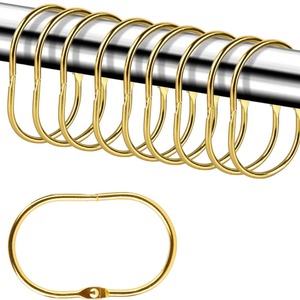 <b>Curtain</b> <b>Rings</b> Silver Iron Anti Rust 3.0*35MM Round Modern Design For Suspension <b>Curtains</b> - Product Image 2