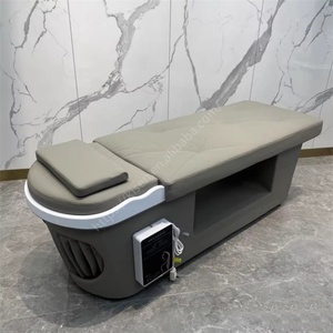 Kisen Salon Furniture Backwash Head Spa Hair Wash Salon Shampoo Bed Water Therapy Thai Massage <b>Table</b> With Bowl - Product Image 5