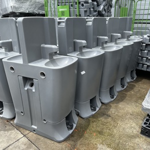 Station de lavage portable pour remorque, toilettes portables, lavabo <span class=keywords><strong>mobile</strong></span>, station de lavage des mains en plastique sur pied - Product Image 6