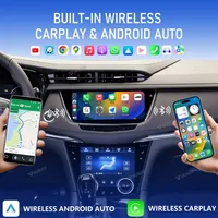 Radio para Auto Viknav con Android 10.25" y Panel de Aire Acondicionado para Cadillac XT5 XT6 2016-2023, CarPlay Inalámbrico, Android Auto, GPS, Pantalla Táctil, Estéreo