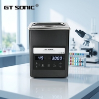 Nettoyeur ultrasonique dentaire S2 40 kHz, machine de nettoyage pour appareils dentaires, bijoux, injecteurs de carburant, nettoyeur ultrasonique portable commercial