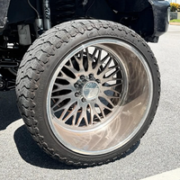 Jantes de camion forgées polies à rebord profond personnalisées SL 28X16 30X16 20X12 24X14 avec configurations 8X180 8X170 6X139.7 pour GMC Sierra 1500 Ford F250