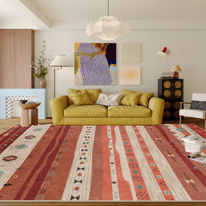 Nuovo <span class=keywords><strong>Tappeto</strong></span> 2026 in Stile Vintage per Divano e Tavolino, <span class=keywords><strong>Tappeto</strong></span> Colorato in Stile <span class=keywords><strong>Etnico</strong></span> Marocchino per Soggiorno e Camera da Letto - Product Image 4