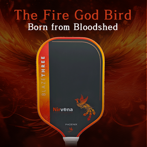 Raquette de pickleball thermoformée Phoenix <span class=keywords><strong>Nirvana</strong></span> 16 mm Gen 5, fibre de carbone Toray T700, noyau interne EPP vortex, approuvée USAPA UPA-A - Product Image 1