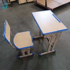 Set di mobili per la scuola di alta qualità per la scuola elementare di mobili per la scuola di alta qualità per la scrivania e la sedia per la sedia da studio - Product Image 2