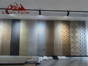 Panneau mural acoustique auto-adhésif à haute viscosité Wayon, isolation phonique, panneau en feutre PET pour revêtement mural <span class=keywords><strong>de</strong></span> cinéma maison, bricolage - Product Image 3