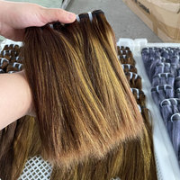 Échantillon gratuit de mèches de cheveux humains 10A non traitées, cuticules alignées, extensions de cheveux vierges brésiliennes, fournisseurs de cheveux de vison