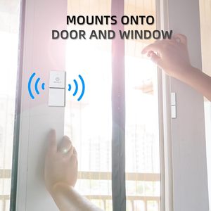 Sensore per Porte e Finestre Antela Wi-Fi a Batteria, Controllo tramite App, Sicurezza Domestica Intelligente, Bianco - Product Image 4