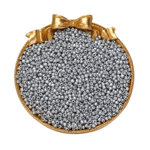 <span class=keywords><strong>Perles</strong></span> de verre rondes à grand trou (1mm, 2mm, 3mm, 4mm) pour micro-tissage, empilables, pour bijoux minimalistes quotidiens et DIY - Product Image 3