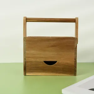 Aspire New Wooden Makeup Organizer Recycle Materia Organizer Make Up For Home And Kitchen