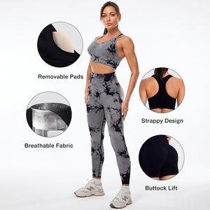 Complete Workout Sets for Women <b>Butt</b> <b>Lifting</b> <b>Leggings</b> High Impact Sports Bra & Gym Shorts Ultimate Comfort Yoga Sets - Product Image 1