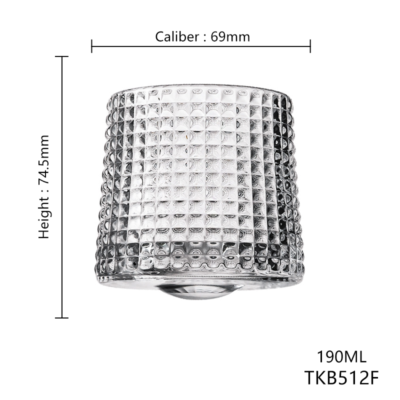 TKB512F 190ml clear