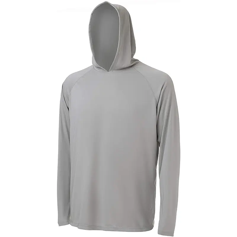 Lightweight hoodie for mens blank plain thin hoodies in bamboo cotton pullover hoodie