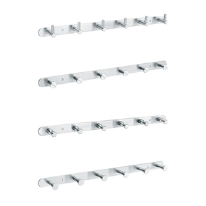 Thép Không Gỉ Màu Đen Treo Tường Móc Áo - Product Image 4