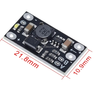 โมดูลเพิ่มแรงดันแบตเตอรี่ลิเธียมไอออนขนาดเล็ก 3.7V เป็น 12V DC-DC รองรับแรงดันขาออก 5V/<span class=keywords><strong>8V</strong></span>/9V/12V ขายดี - Product Image 3