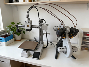 Bambu Lab <b>A1</b> Combo FDM 3D <b>Printer</b> Multi Color 3D <b>Printer</b> High Speed Auto Leveling Desktop 3D Model Making <b>Printer</b> - Product Image 3