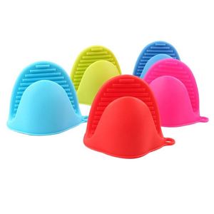 Maniques de four en silicone personnalisées, résistantes à la chaleur, pour la cuisson, la cuisine, la grillade, outil de cuisine, pince à doigts - Product Image 2