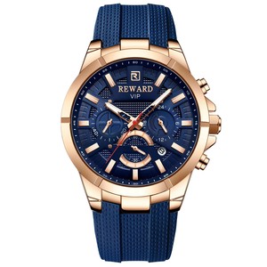 นาฬิกาข้อมือผู้ชาย REWARD 831512M ฟังก์ชั่นครบครัน เรืองแสง ตัวเรือนโลหะผสม ระบบอนาล็อก ควอตซ์ กันน้ำ นาฬิกาสปอร์ตหรูสำหรับผู้ชาย - Product Image 5