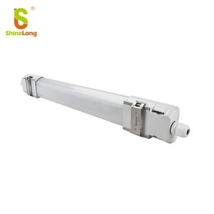 $8/PCS 2 pies 30W 40W IP65 impermeable IK09 herramienta enlazable carcasa de PC completa gratuita Luz de prueba triple de alta eficacia para pasillo/galería - Product Image 3