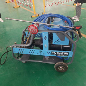 Machine électrique de nettoyage de tuyaux par jet d'eau à haute pression, essence, diesel, machine à laver et à nettoyer les égouts à vendre - Product Image 4