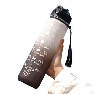 Custom Logo Printed 32oz 1000ml Promotion Corporate Activity Business Gift Bpa Free Plastic Water <b>Bottle</b> - Product Image 6
