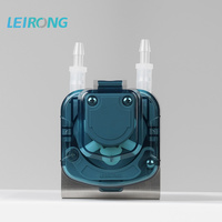 Pompa Peristaltik LeiRong 400ml/menit, Rendah Kebisingan, Kepala Pengisian Cepat, Motor DC, Sanitasi, Medis Kecil, OEM