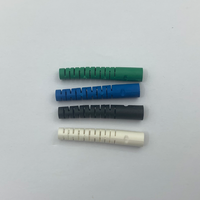 Manchon de protection pour connecteur fibre optique LC, longueur 35 mm, diamètre intérieur 3,8 mm, robuste, avec décompression longue, à sertir, monomode simplex