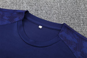 Uniformes de Fútbol de Verano, Camisetas Estampadas de Manga Corta 25/26, Cuello Redondo, Unisex, Poliéster/Nailon, Secado Rápido, Corte Atlético - Product Image 3