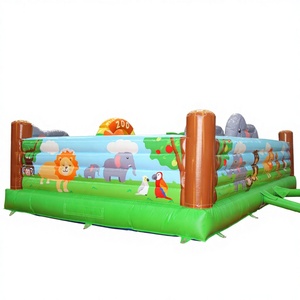 Château gonflable de zoo, château gonflable pour sauter, trampoline gonflable - Product Image 1