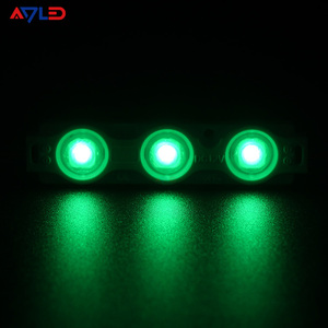 โมดูลไฟ LED RGB 5050 แบบหลายสี ปรับแต่งสีได้  IP67 ขนาด 70x16 มม. 5050 3LED 12V ดิจิตอล  กำลังไฟ 0.72 วัตต์ ขายส่ง - Product Image 2