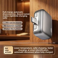[Full-Charge Separator] Pemisah Otomatis Memutuskan Koneksi Mengeluarkan Perangkat yang Terisi Penuh Pengenalan Bertenaga AI; Kompatibel dengan Apple