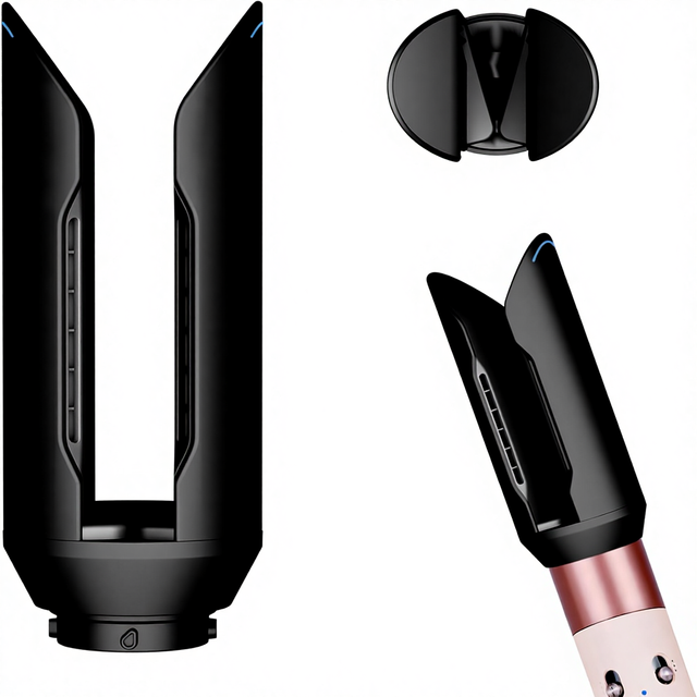 Replacement Hair Smooth Attachment for Air Styling Curler - Gentle Airflow Finishing Part & Straightener Replacement